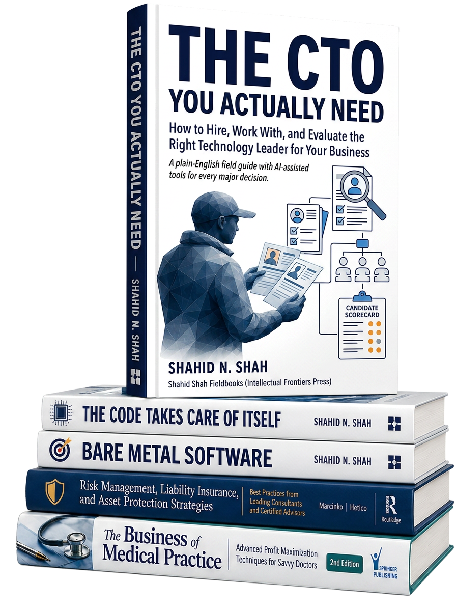 The CTO You Actually Need - hardcover edition